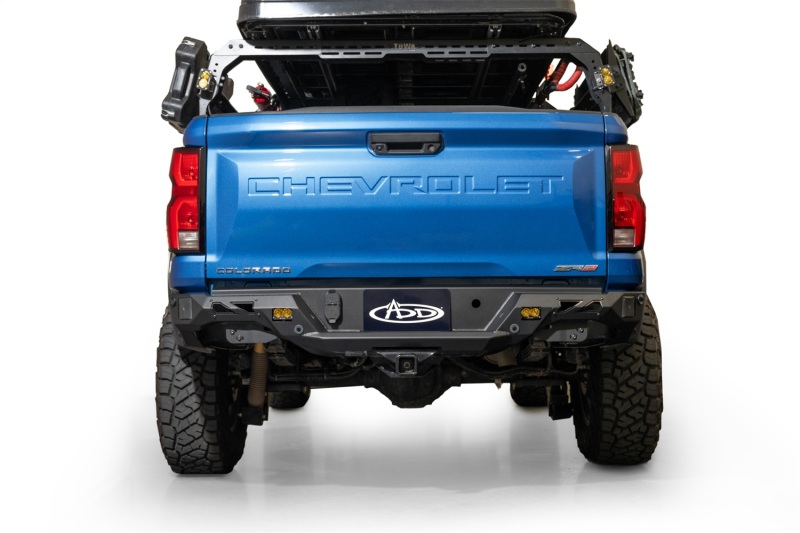Chevrolet Colorado Bumper - Rear - Addictive Desert Designs - Phantom - Hammer Black - `23-`24